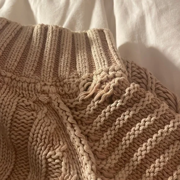 Free People Cable Knit Sweater - Picture 4 of 4